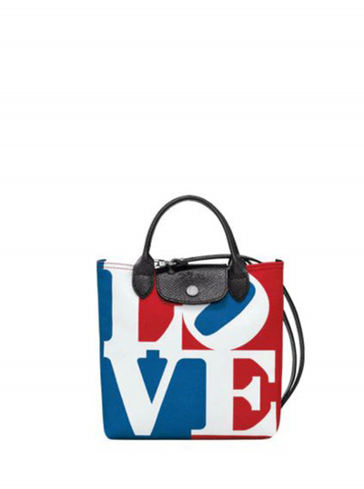 Сумка Longchamp Robert Indiana Small Blue